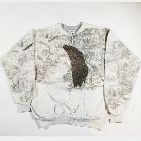 Vintage Other - SOLD 🚫 ON INSTA Nature Animal EUC Indie Pullover